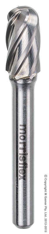 Non-ferrous Radiused Cylinder Burr - Size 3